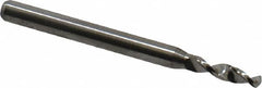SGS - #42, 130° Drill Point, 1/8" Shank Diam, Regular Spiral Circuit Board Drill Bit - Eagle Tool & Supply