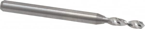 SGS - #43, 130° Drill Point, 1/8" Shank Diam, Regular Spiral Circuit Board Drill Bit - Eagle Tool & Supply