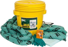 Brady SPC Sorbents - 15 Gal Capacity Hazardous Materials Spill Kit - 20 Gal Polyethylene Lab Pack - Eagle Tool & Supply