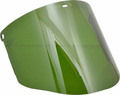 3M - Green Polycarbonate Welding Window - 9" High x 14-1/2" Wide x 0.08" Thick, Shade 3, Compatible with Aearo AOSafety 82500 & 82501 Headgear - Eagle Tool & Supply