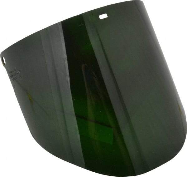 3M - Green Polycarbonate Welding Window - 9" High x 14-1/2" Wide x 0.08" Thick, Shade 5, Compatible with Aearo AOSafety 82500 & 82501 Headgear - Eagle Tool & Supply