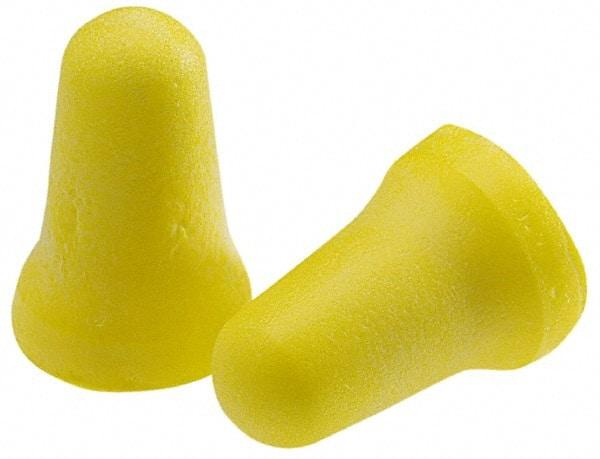 3M - Disposable, Uncorded, 28 dB, Taper Flare Earplugs - Yellow, 200 Pairs - Eagle Tool & Supply