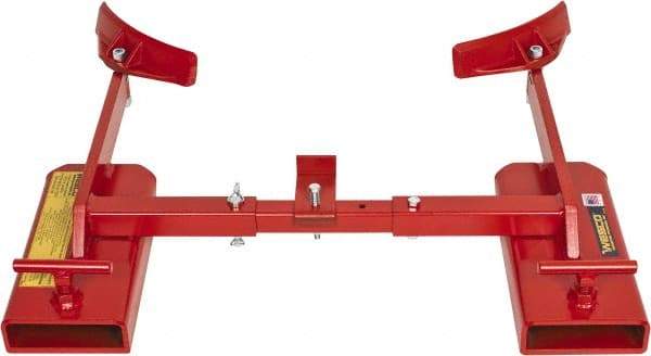 Wesco Industrial Products - 1,000 Lb Load Capacity, 55 Gal Drum Grab - 29-3/8" Wide - Eagle Tool & Supply