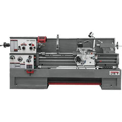 Jet - 16" Swing, 60" Between Centers, 230 Volt, Triple Phase Engine Lathe - 7MT Taper, 7-1/2 hp, 25 to 1,800 RPM, 3-1/8" Bore Diam, 40" Deep x 48" High x 116-1/2" Long - Eagle Tool & Supply