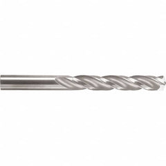 SGS - 8.7mm 150° Spiral Flute Solid Carbide Screw Machine Drill Bit - Eagle Tool & Supply