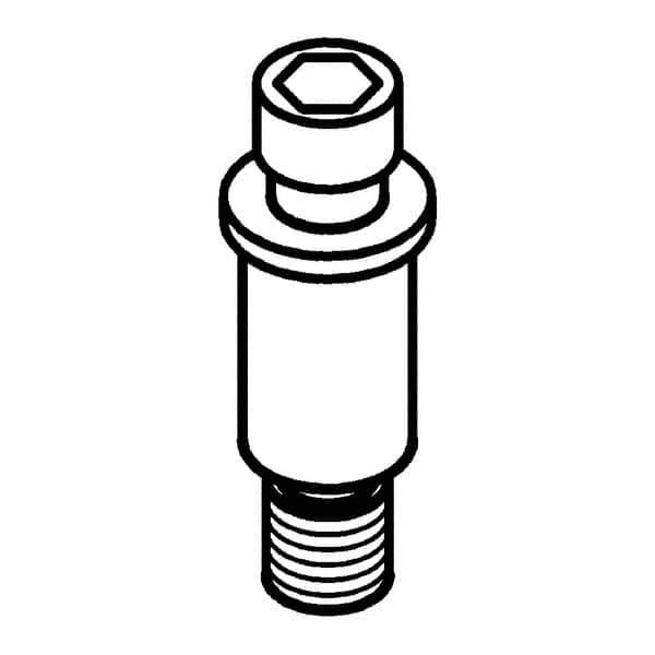 Kennametal - Lock Pin for Indexable Turning Tools - Series Wedgelock, Compatible with Clamps, Inserts, Shims, Compatible with WC-4 Clamps - Eagle Tool & Supply