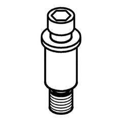 Kennametal - Lock Pin for Indexable Turning Tools - Series Wedgelock, Compatible with Clamps, Inserts, Shims, Compatible with WC-4 Clamps - Eagle Tool & Supply