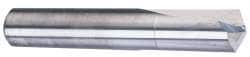 Hertel - #16, 0.177", 140° Point, Solid Carbide Straight Flute Drill Bit - Eagle Tool & Supply