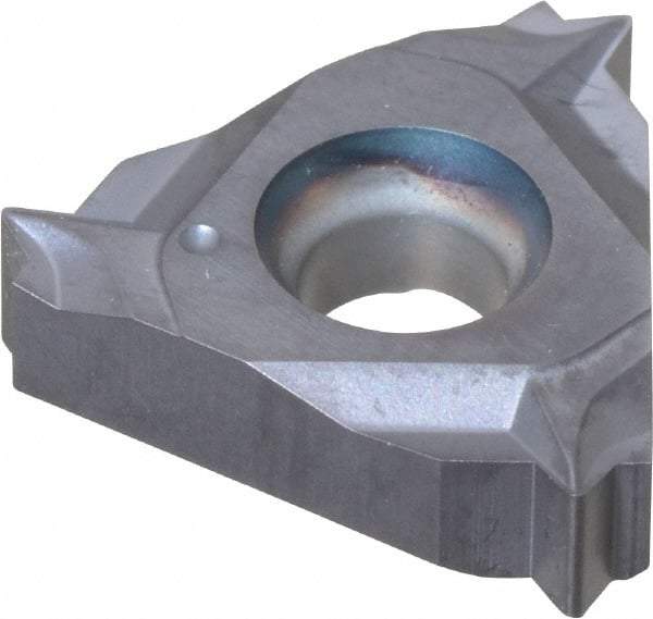 Kennametal - 16ER External Right Hand ISO Laydown Threading Insert - Grade KC5025, TiAlN Coated Carbide, 9.53mm Inscribed Circle - Eagle Tool & Supply