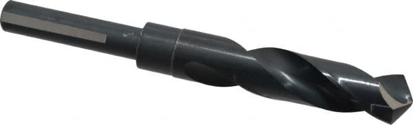 Chicago-Latrobe - 49/64" Drill, 118° Point, High Speed Steel Silver Deming & Reduced Shank Drill Bit - Eagle Tool & Supply