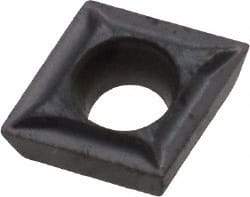 Kennametal - CPGT21.50 LF Grade KC5025 Carbide Turning Insert - TiAlN Finish, 80° Diamond, 1/4" Inscr Circle, 3/32" Thick, 0.0039" Corner Radius - Eagle Tool & Supply