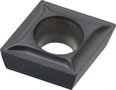 Kennametal - CPGT21.50.5 LF Grade KC5025 Carbide Turning Insert - TiAlN Finish, 80° Diamond, 1/4" Inscr Circle, 3/32" Thick, 0.0079" Corner Radius - Eagle Tool & Supply