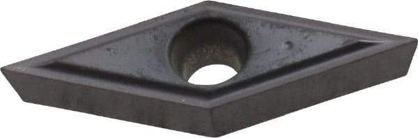 Kennametal - VBGT22X0 LF Grade KC5025 Carbide Turning Insert - TiAlN Finish, 35° Diamond, 1/4" Inscr Circle, 1/8" Thick, 0.002" Corner Radius - Eagle Tool & Supply