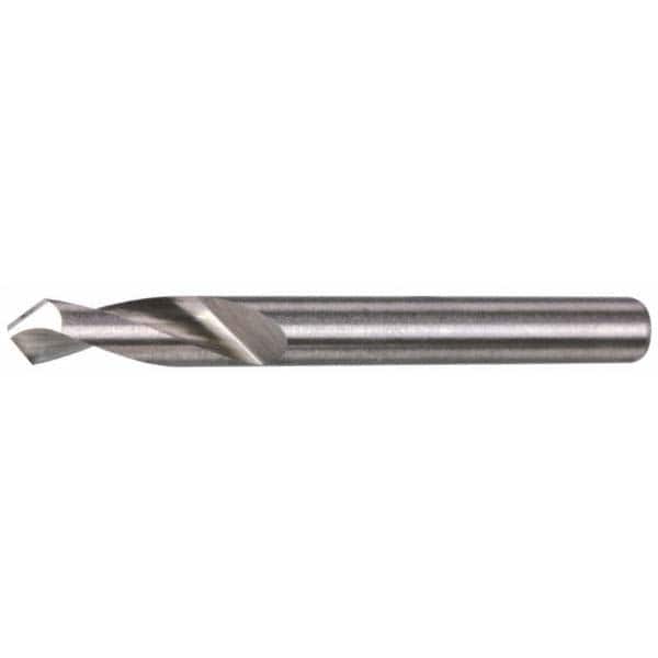 Accupro - 1/2" Body Diam, 90°, 3" OAL, Solid Carbide Spotting Drill - Eagle Tool & Supply