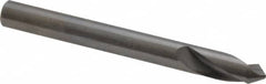 Made in USA - 1/4" Body Diam, 90°, 2-1/2" OAL, Solid Carbide Spotting Drill - Eagle Tool & Supply