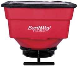 Made in USA - 100 Lb Polyethylene Vehicle Mounted Landscape Spreader - 12 Volt - Eagle Tool & Supply