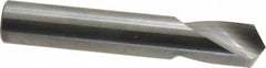 Made in USA - 1/2" Body Diam, 120°, 3" OAL, Solid Carbide Spotting Drill - Eagle Tool & Supply