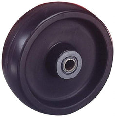 Albion - 6 Inch Diameter x 1-1/2 Inch Wide, Polyolefin Caster Wheel - 550 Lb. Capacity, 1-5/8 Inch Hub Length, 1/2 Inch Axle Diameter, Roller Bearing - Eagle Tool & Supply