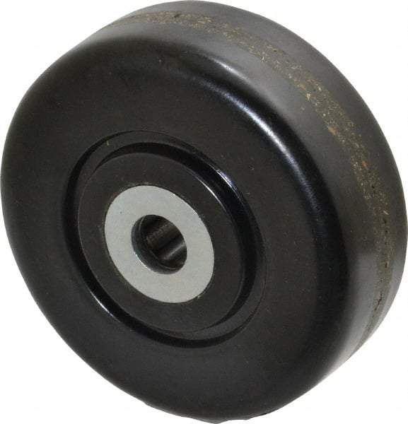 Albion - 3-1/2 Inch Diameter x 1-1/4 Inch Wide, Phenolic Caster Wheel - 400 Lb. Capacity, 1-3/8 Inch Hub Length, 1/2 Inch Axle Diameter, Roller Bearing - Eagle Tool & Supply