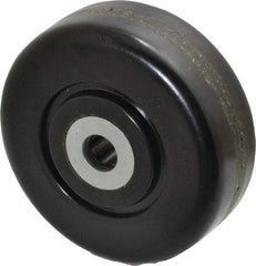 Albion - 3-1/2 Inch Diameter x 1-1/4 Inch Wide, Phenolic Caster Wheel - 400 Lb. Capacity, 1-3/8 Inch Hub Length, 1/2 Inch Axle Diameter, Roller Bearing - Eagle Tool & Supply