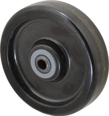 Albion - 6 Inch Diameter x 1-1/2 Inch Wide, Phenolic Caster Wheel - 500 Lb. Capacity, 1-27/32 Inch Hub Length, 3/4 Inch Axle Diameter, Roller Bearing - Eagle Tool & Supply