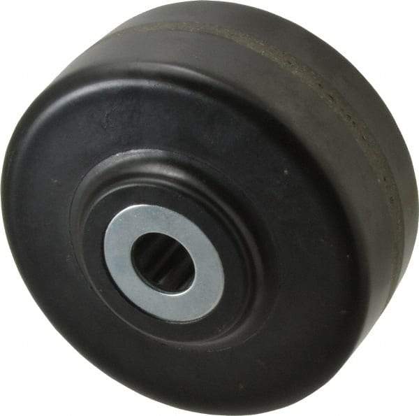 Albion - 6 Inch Diameter x 2-1/2 Inch Wide, Phenolic Caster Wheel - 1,600 Lb. Capacity, 3-1/4 Inch Hub Length, 1 Inch Axle Diameter, Roller Bearing - Eagle Tool & Supply