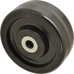 Albion - 8 Inch Diameter x 3 Inch Wide, Phenolic Caster Wheel - 2,500 Lb. Capacity, 3-1/4 Inch Hub Length, 1 Inch Axle Diameter, Roller Bearing - Eagle Tool & Supply