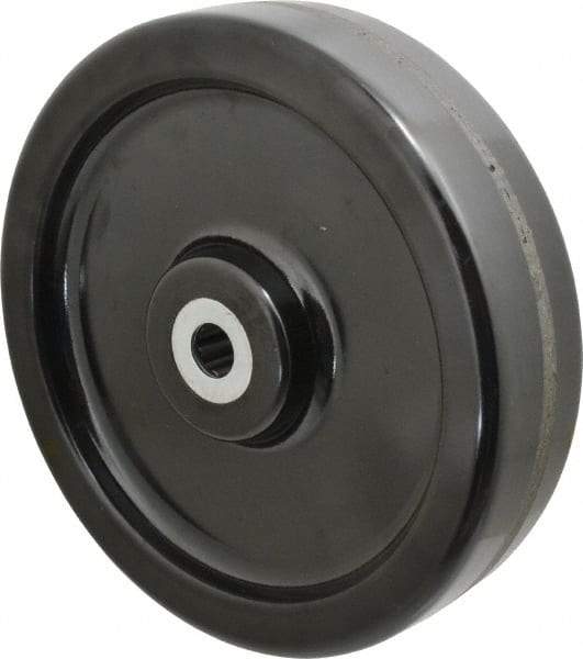 Albion - 12 Inch Diameter x 3 Inch Wide, Phenolic Caster Wheel - 3,500 Lb. Capacity, 3-1/4 Inch Hub Length, 1 Inch Axle Diameter, Roller Bearing - Eagle Tool & Supply