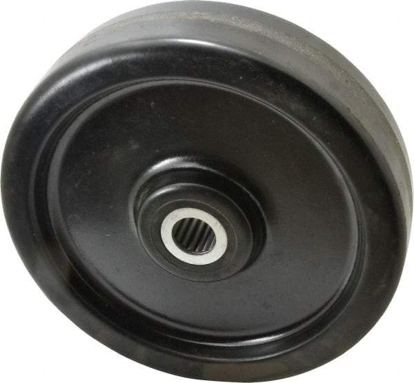 Albion - 12 Inch Diameter x 3 Inch Wide, Phenolic Caster Wheel - 3,500 Lb. Capacity, 3-1/4 Inch Hub Length, 1-1/4 Inch Axle Diameter, Roller Bearing - Eagle Tool & Supply