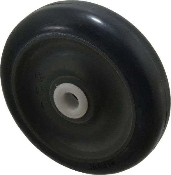 Albion - 5 Inch Diameter x 1-1/4 Inch Wide, Polyurethane Caster Wheel - 440 Lb. Capacity, 1-1/4 Inch Hub Length, 1/2 Inch Axle Diameter, Delrin Bearing - Eagle Tool & Supply