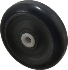 Albion - 5 Inch Diameter x 1-1/4 Inch Wide, Polyurethane Caster Wheel - 440 Lb. Capacity, 1-1/4 Inch Hub Length, 1/2 Inch Axle Diameter, Delrin Bearing - Eagle Tool & Supply