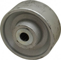 Albion - 6 Inch Diameter x 2-1/2 Inch Wide, Cast Iron Caster Wheel - 2,300 Lb. Capacity, 3-1/4 Inch Hub Length, 1 Inch Axle Diameter, Roller Bearing - Eagle Tool & Supply
