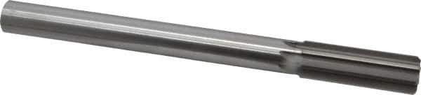 Made in USA - 1" High Speed Steel 8 Flute Chucking Reamer - Straight Flute, 7/8" Straight Shank, 2-3/4" Flute Length, 10-1/2" OAL - Eagle Tool & Supply