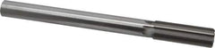 Made in USA - 1" High Speed Steel 8 Flute Chucking Reamer - Straight Flute, 7/8" Straight Shank, 2-3/4" Flute Length, 10-1/2" OAL - Eagle Tool & Supply