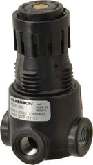 Wilkerson - 1/8 NPT Port, 13 CFM, Zinc Miniature Regulator - 2 to 125 psi Range, 300 Max psi Supply Pressure, 1/8" Gauge Port Thread, 1.65" Wide x 2.88" High - Eagle Tool & Supply