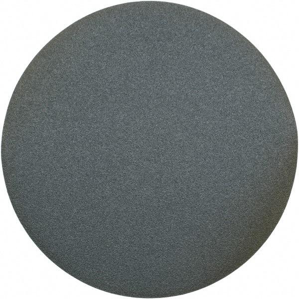Superior Abrasives - 30" Diam, 36 Grit Zirconia Alumina Adhesive PSA Disc - Very Coarse Grade, Blue, Cloth Backing, Flexible - Eagle Tool & Supply