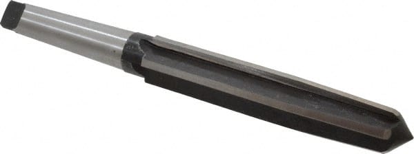 Interstate - 1-9/16" Reamer Diam, 1-1/4" Small End Diam, 4MT Morse Taper Shank, 7-3/8" Flute, Bridge Reamer - Eagle Tool & Supply