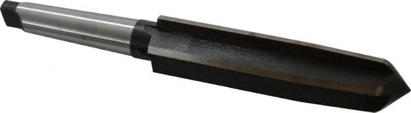 Interstate - 2" Reamer Diam, 1-1/4" Small End Diam, 4MT Morse Taper Shank, 7-3/8" Flute, Bridge Reamer - Eagle Tool & Supply