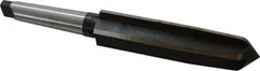 Interstate - 2" Reamer Diam, 1-1/4" Small End Diam, 4MT Morse Taper Shank, 7-3/8" Flute, Bridge Reamer - Eagle Tool & Supply