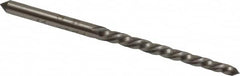 Value Collection - #3/0 Pin, 0.1302" Diam, 0.1029" Small End, 9/64" Diam Straight Shank, 1-5/16" Flute, Taper Pin Reamer - Eagle Tool & Supply