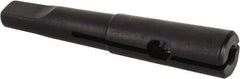 Collis Tool - MT1 Outside Morse Taper, Center Drill Driver - 2 and 12 Inch Center Drill, 3/16 Inch Center Drill Body Diameter, 3/16 Inch Projection - Exact Industrial Supply