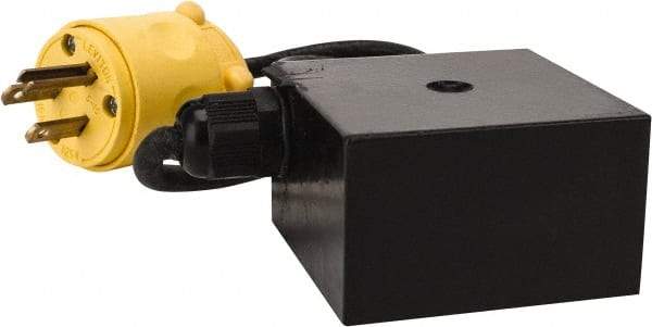 Mag-Mate - 2-1/2" Long, 16 Watts, 370 Lb Max Magnetic Pull Electromagnet - 1/4-20 Thread, 120 AC Output Voltage - Eagle Tool & Supply