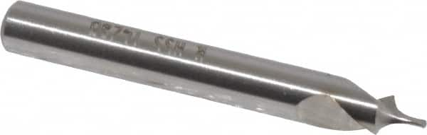 Walter-Titex - Metric Radius Cut 60° Incl Angle High Speed Steel Combo Drill & Countersink - Eagle Tool & Supply