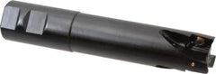 Kennametal - 1-1/4" Cut Diam, 18.03mm Max Depth of Cut, 1-1/4" Shank Diam, 165.86mm OAL, Indexable Square Shoulder End Mill - EC18.., EP18.. Inserts, Weldon Shank, 0° Lead Angle, Through Coolant - Eagle Tool & Supply