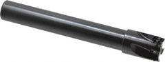 Kennametal - 1-1/2" Cut Diam, 14.48mm Max Depth of Cut, 1-1/4" Shank Diam, 254mm OAL, Indexable Square Shoulder End Mill - EC14.., EP14.. Inserts, Cylindrical Shank, 0° Lead Angle, Through Coolant - Eagle Tool & Supply