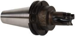 Kennametal - 1" Cut Diam, 14.73mm Max Depth of Cut, 144.45mm OAL, Indexable Square Shoulder End Mill - EC14.., EP14.. Inserts, CAT 40 Taper Shank, 0° Lead Angle, Through Coolant - Eagle Tool & Supply