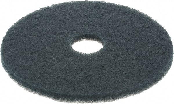 3M - Scrubbing Pad - 17" Machine, Blue Pad, Nylon & Polyester - Eagle Tool & Supply