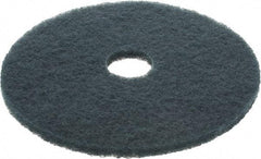 3M - Scrubbing Pad - 18" Machine, Blue Pad, Nylon & Polyester - Eagle Tool & Supply