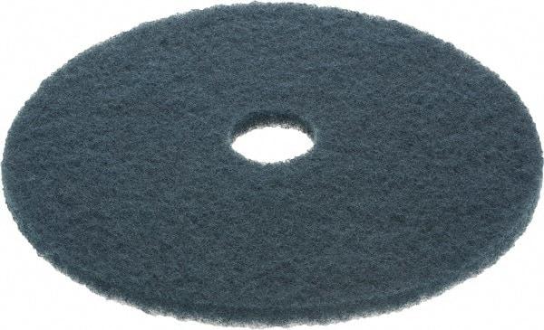 3M - Scrubbing Pad - 20" Machine, Blue Pad, Nylon & Polyester - Eagle Tool & Supply