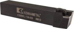 Kennametal - CSRP, Left Hand Cut, 15° Lead Angle, 1" Shank Height x 1" Shank Width, Positive Rake Indexable Turning Toolholder - 6" OAL, SP..42. Insert Compatibility, Series Kendex - Eagle Tool & Supply